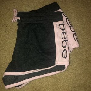 Bebe lounge shorts size LG